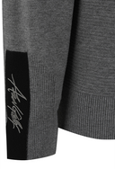 [Signature] Men's Textured Mix Pullover - Melange Grey
