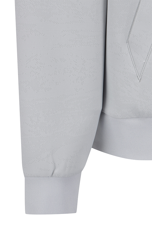 Men's FA Hooded Sweatshirt - Light Grey