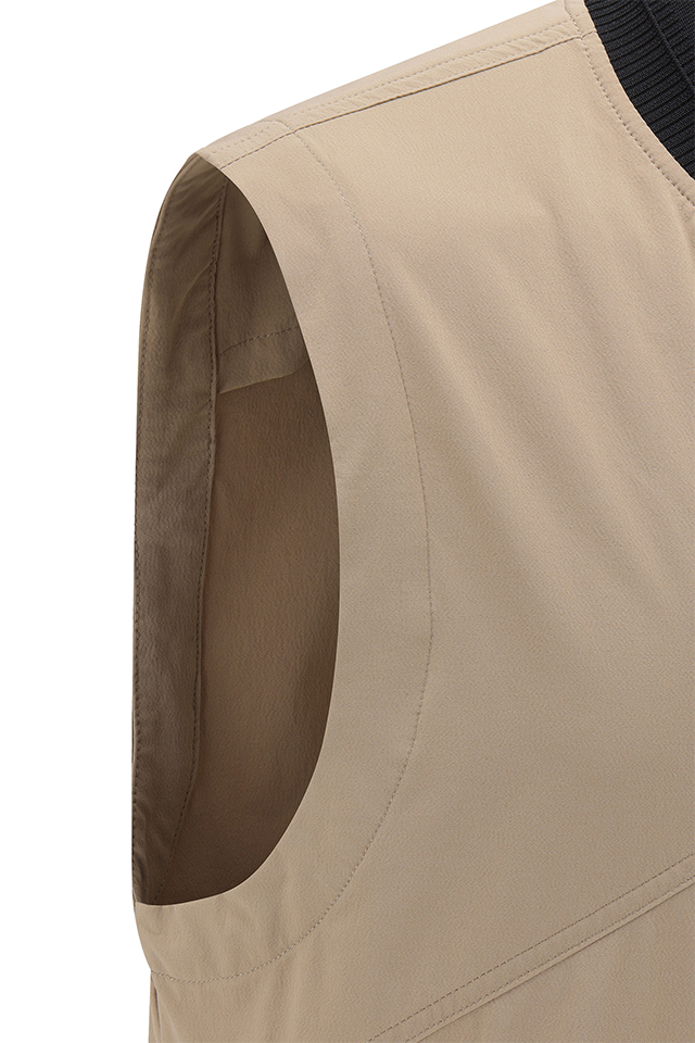 Men's FA Signature MA-1 Vest - Beige