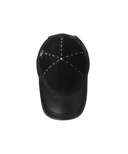 Unisex Big Wording Cap - Black