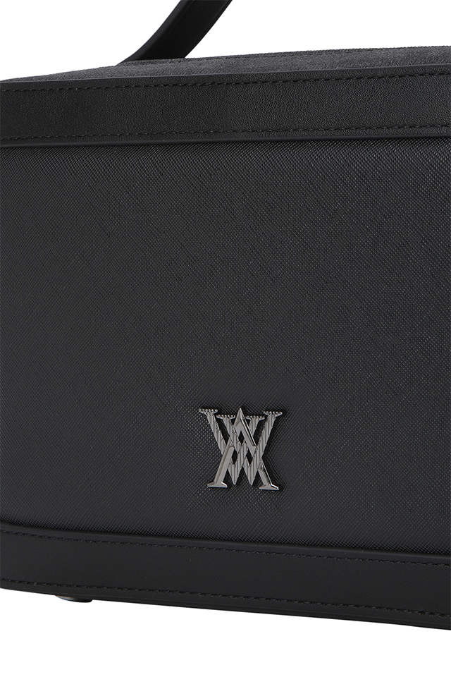 Uni Square 3Zip Pouch - Black