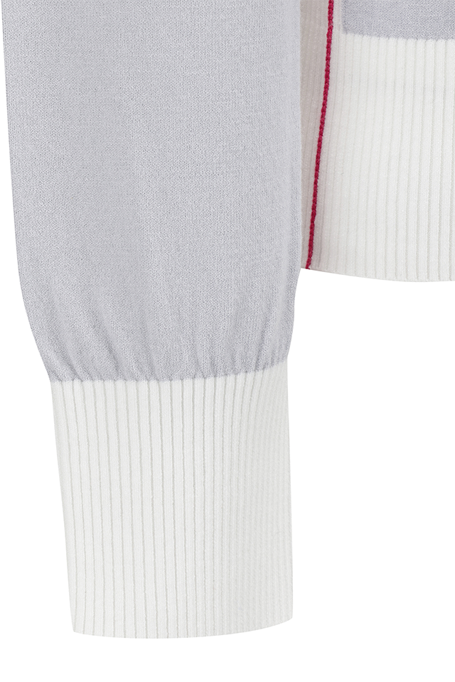 Women's FA Round Sweater - Grey