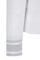 Women's FA Logo Pattern Sweater - White