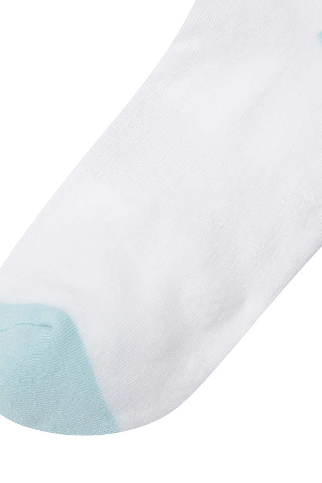 Women's Stripe Knee High Socks - Off White