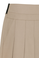 Women's FA Essential Pleated Skirt - Beige