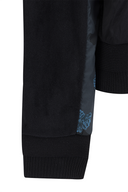 Women's FA Flower Pattern Sweatshirt - Black