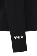 Women's FA Essential High Neck Baselayer - Black