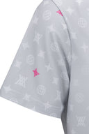 Men's SM Gradation Pattern Short T-Shirt - Light Grey