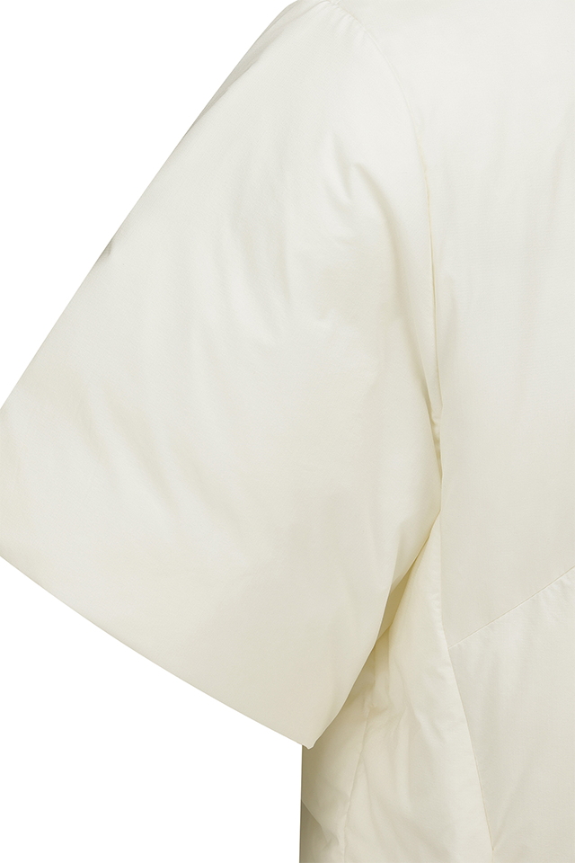 Men's WI Short Sleeve Down Jacket - Cream