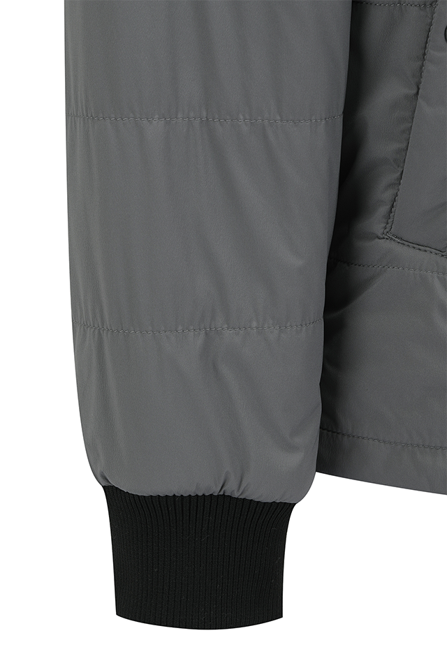 Men's WI Padded Anorak Jacket - Dark Grey