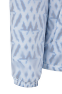 Men WI Logo Pattern Padded Jacket - Royal Blue