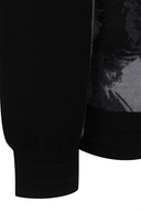 Men's WI Brushstroke Windproof Sweater - Black