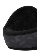 Unisex Pattern Earmuffs - Black