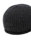 Unisex Allover Knit Cap - Black