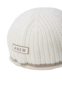 Unisex Allover Knit Cap - Off White