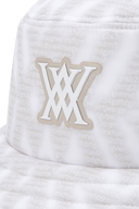 Uni Logo Pattern Hat - Beige