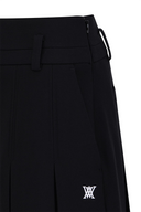 Women's WI Brushed Fleece Pleated Skirt - Black