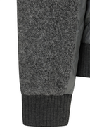 Women's WI High Neck Long T-Shirt - Melange Grey