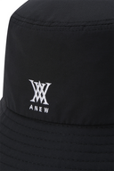 Unisex International Crown Bucket Hat - Black