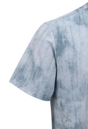 Men's Smoke Pattern T-Shirt - Blue