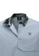 Men's Camo Point Short T-Shirt - Grey