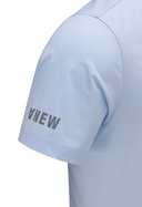 [Signature] Men's Logo Point Short T-Shirt - Light Blue