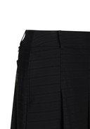 Women's Jacquard Pants Skirt - Black