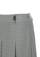 Women's Jacquard Pants Skirt - Khaki