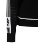 Women's Set Up Athleisure Knit Cardigan - Black