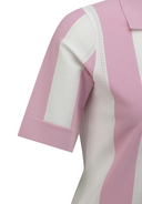 Women's Sailor Short Sleeve Sweater - Pink