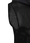 Women's Hooded Knit Vest - Black