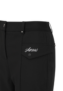 Women's Essential Boot Cut Pants - Black