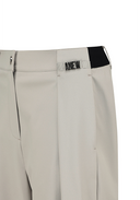 Women's Band Tapered Pants - Beige