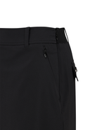 Women's Out Pocket H Line Skirt - Black