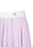 Women's Aurora Pleats Skirt - Lavender