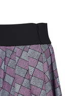 Women's Pattern Skirt - Pink