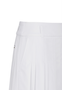[Signature]  Women's All Over Pleated Skirt - White