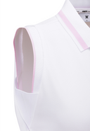 Women's Solid Sleeveless - White