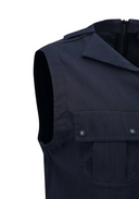 Women's Big Pocket Vest - Navy