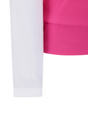 Women's Mock Neck Cooling Sleeve T-Shirt - Hot Pink