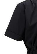 Women's Layered Anorak T-Shirt - Black