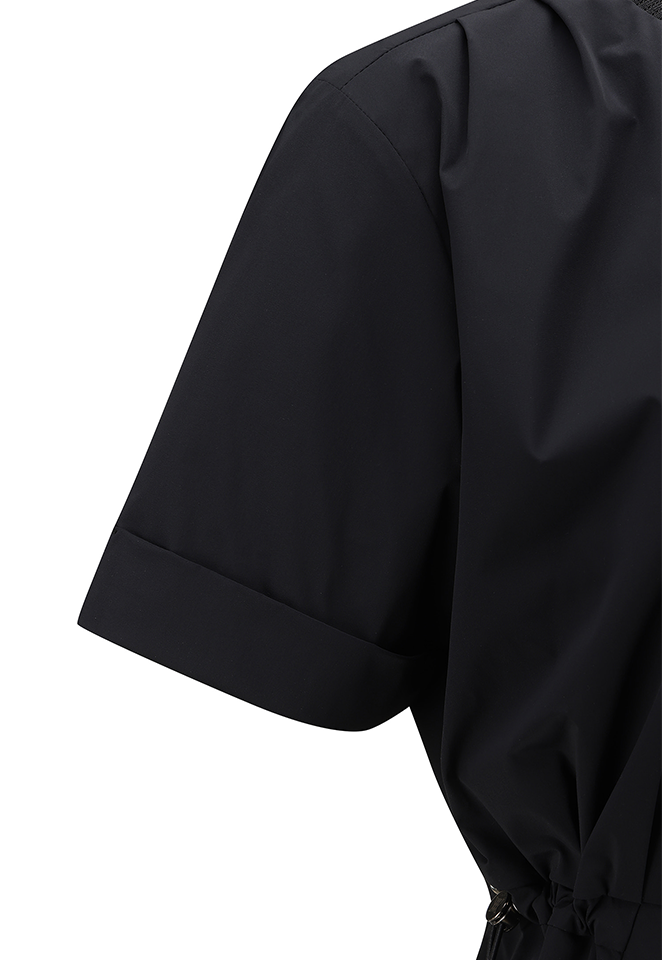 Women's Women Layered Anorak T-Shirt - Black – Anew Golf USA