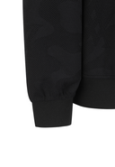 Men's Camo Jacquard Sweatshirt - Black