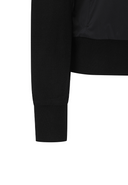 Women's Line Block Button Jacket - Black