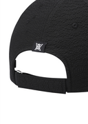 Uni Seersucker Cap - Black