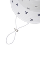 Unisex Gradation Bucket Hat - White