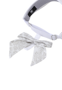 Women's Paisley Block Visor - White