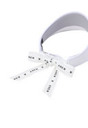 Women's Wide Edge Visor - White