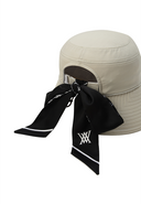 Women's Split-Back Bucket Hat - Beige