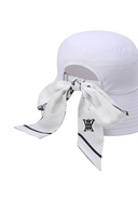 Women's Split-Back Bucket Hat - White